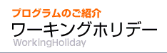ワーキングホリデービザを利用してのお仕事